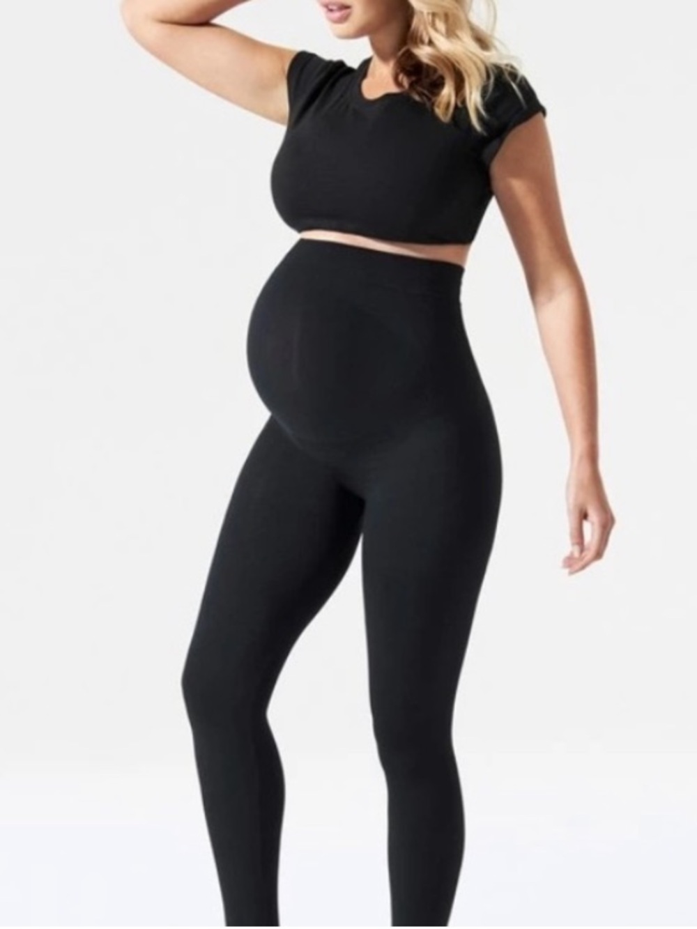 BLANQI Black Maternity Leggings